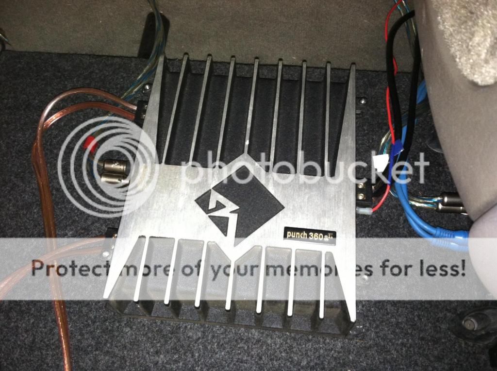 rockford fosgate 360a2 and mtx thunder 4244 apms and mtx speakers S